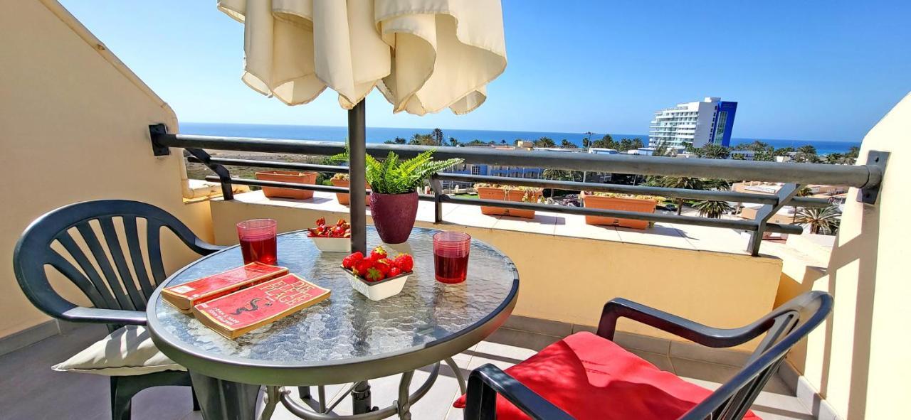 Ferienwohnung Buena Vista - Morro Jable - Meerblick - Pool Экстерьер фото